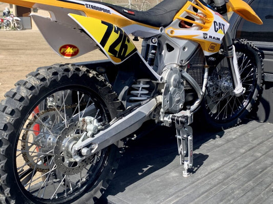 Moto Cinch strapless motorcycle tie down