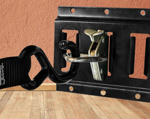 6” E-Track Rail x 2 (Black) - Moto Cinch