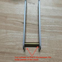E-Track Conversion Kit (L-Track to E-Track) - Moto Cinch