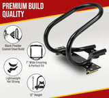 Moto Cinch E-Track Wheel Chock - Floor mount - Moto Cinch