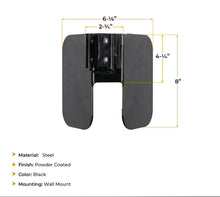 Moto Cinch E-Track Wheel Chock - wall mount - Moto Cinch