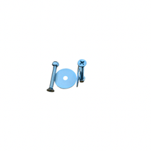 2” Hardware Kit - Single Hole Backing Plates - Moto Cinch