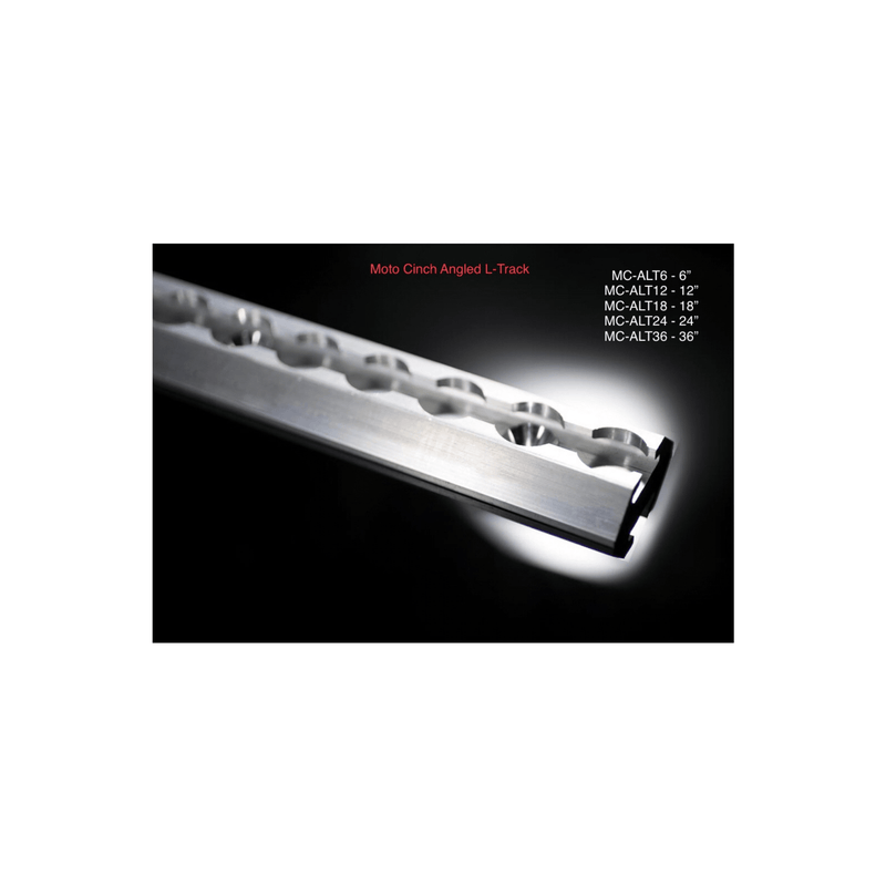 Moto Track Angled Aluminum L-Track (Airline Track) - Moto Cinch